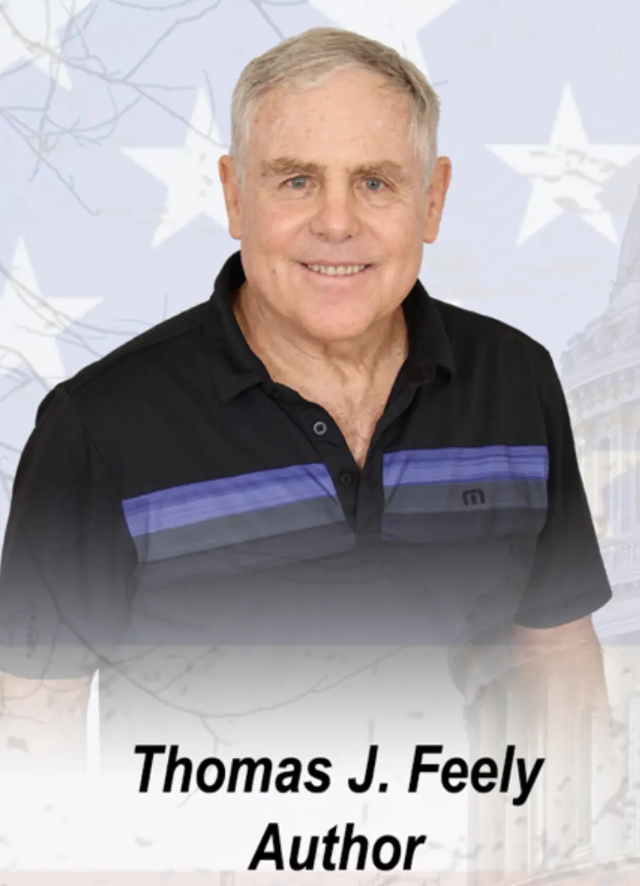Smiling older man author headshot